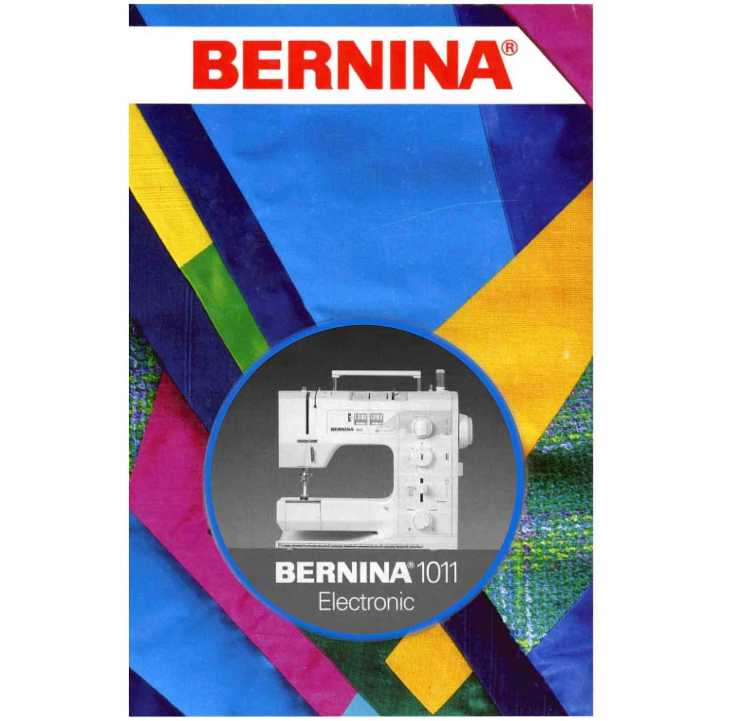 BERNINA 1011 Vintage Sewing machine Instruction / Operating manual