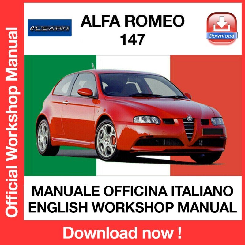 WORKSHOP MANUAL SERVICE REPAIR SERVICE REPAIR ALFA ROMEO 147 (EN)