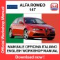 WORKSHOP MANUAL SERVICE REPAIR SERVICE REPAIR ALFA ROMEO 147 (EN)