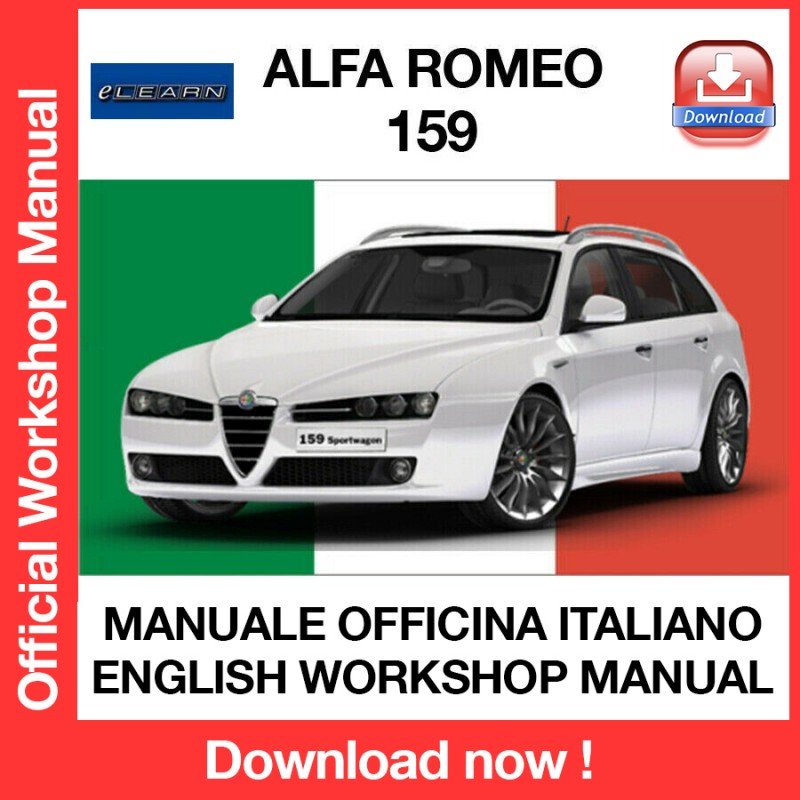 WORKSHOP MANUAL SERVICE REPAIR SERVICE REPAIR ALFA ROMEO 159 (EN)