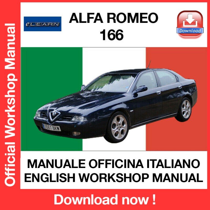 WORKSHOP MANUAL SERVICE REPAIR SERVICE REPAIR ALFA ROMEO 166 (EN) (EN)