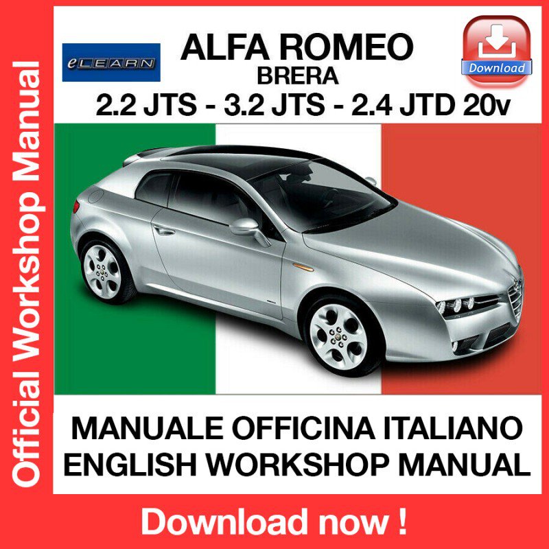 WORKSHOP MANUAL SERVICE REPAIR SERVICE REPAIR ALFA ROMEO BRERA (EN) (EN)