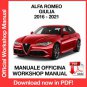 WORKSHOP MANUAL SERVICE REPAIR ALFA ROMEO GIULIA (2016-2021) (EN)