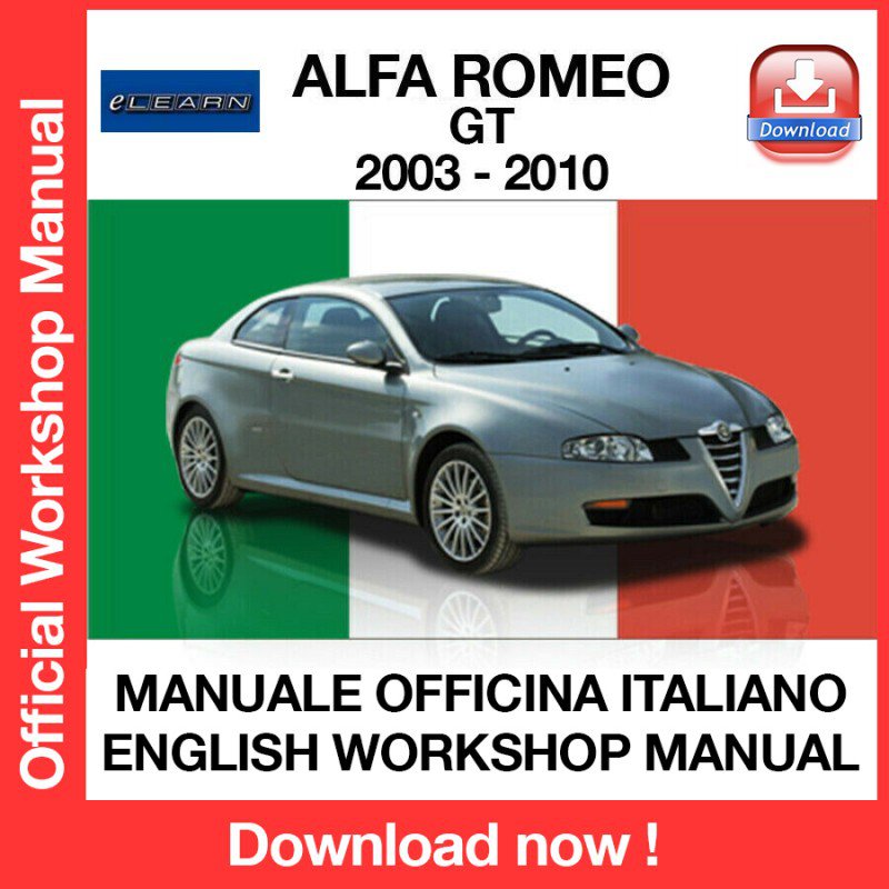 WORKSHOP MANUAL SERVICE REPAIR SERVICE REPAIR ALFA ROMEO GT (2003-2010) (EN)