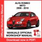 WORKSHOP MANUAL SERVICE REPAIR ALFA ROMEO MITO (2008-2018) (EN)