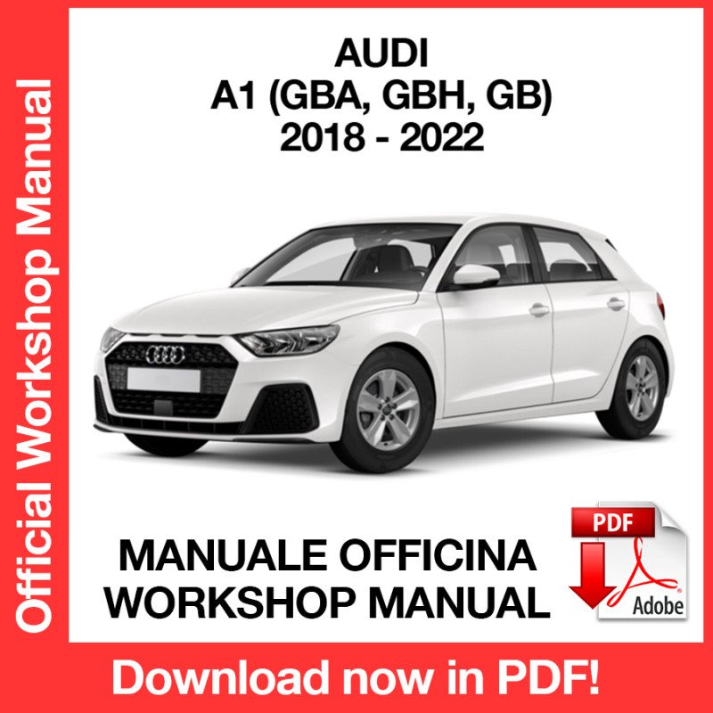 WORKSHOP MANUAL SERVICE REPAIR SERVICE REPAIR AUDI A1(2018-2022) (EN)