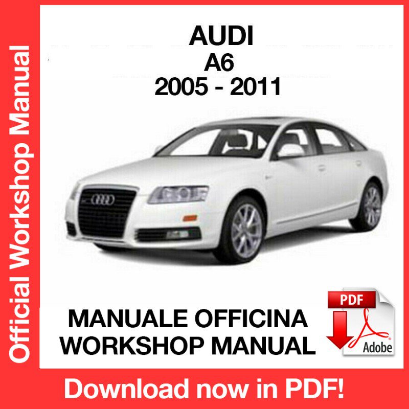 WORKSHOP MANUAL SERVICE REPAIR SERVICE REPAIR AUDI A6 (2005-2011) (EN)