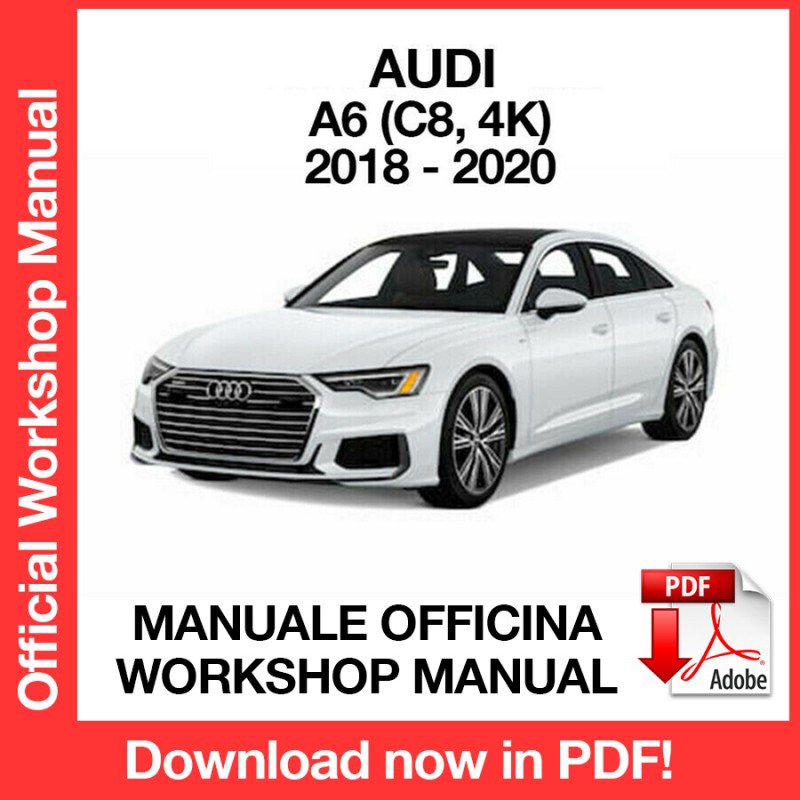 WORKSHOP MANUAL SERVICE REPAIR SERVICE REPAIR AUDI A6 (2018-2020) (EN)