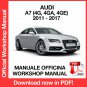 WORKSHOP MANUAL SERVICE REPAIR SERVICE REPAIR AUDI A7 (2011-2017) (EN)