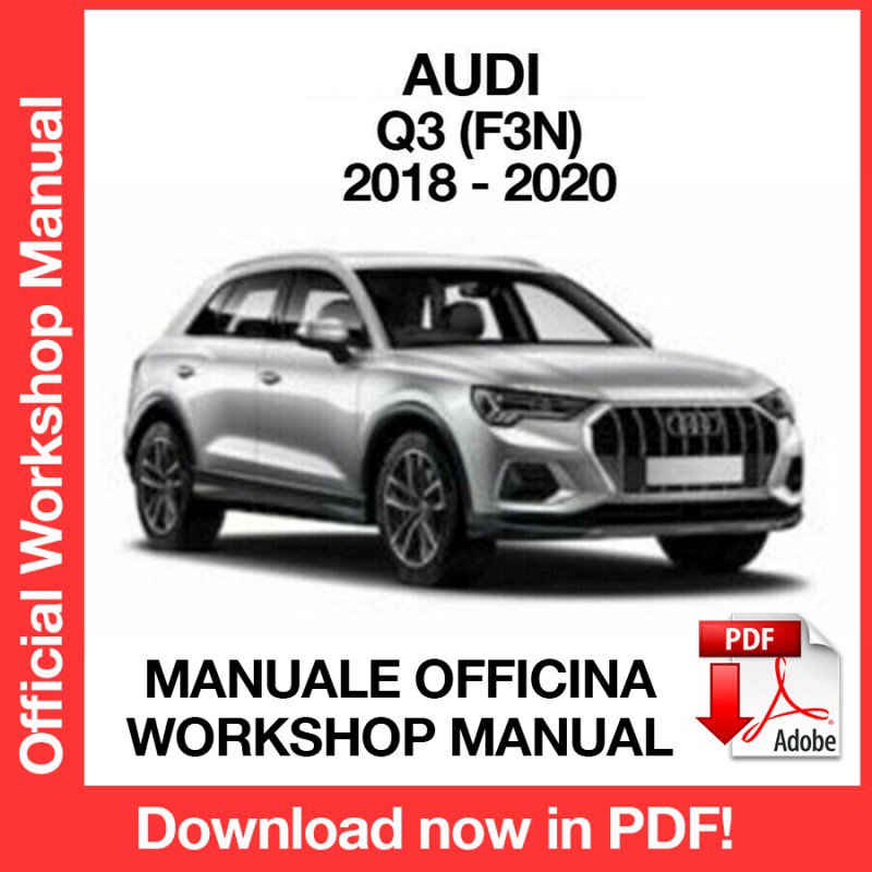 WORKSHOP MANUAL SERVICE REPAIR SERVICE REPAIR AUDI Q3 (2018-2020) (EN)