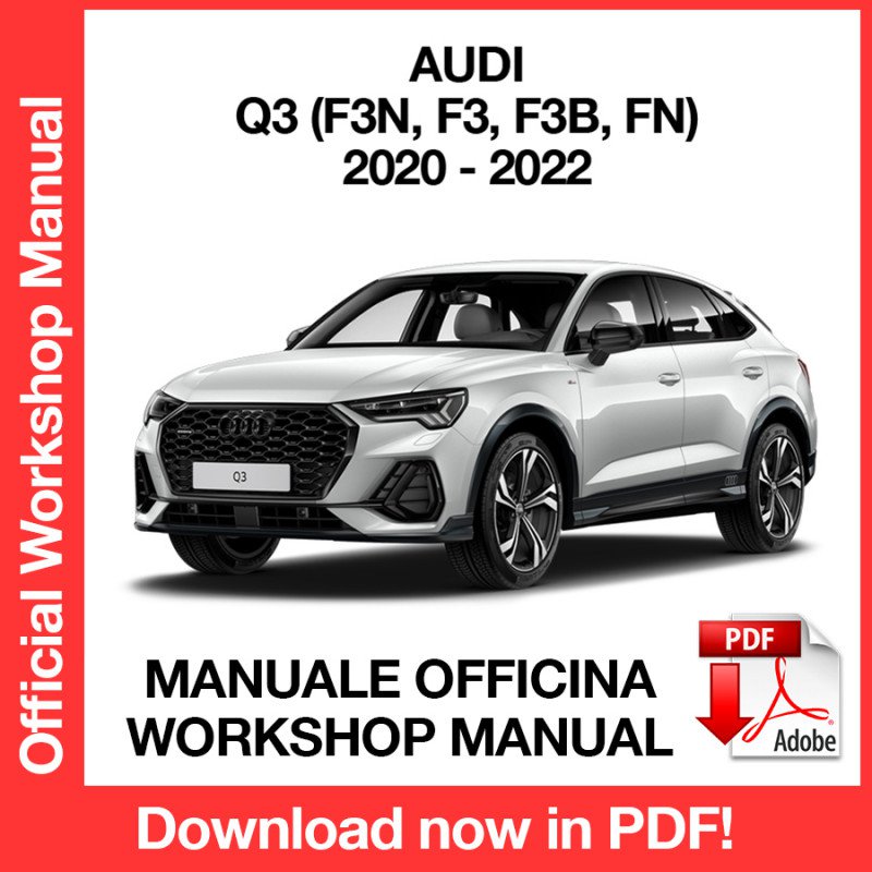 WORKSHOP MANUAL SERVICE REPAIR SERVICE REPAIR AUDI Q3 F3N (2020-2022) (EN)