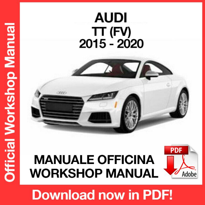 WORKSHOP MANUAL SERVICE REPAIR SERVICE REPAIR AUDI TT (2015-2020) (EN)