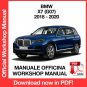 WORKSHOP MANUAL SERVICE REPAIR SERVICE REPAIR BMW X7 G07 (2018-2020) (EN)