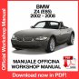 WORKSHOP MANUAL SERVICE REPAIR SERVICE REPAIR BMW Z4 E85 (2002-2008) (EN)