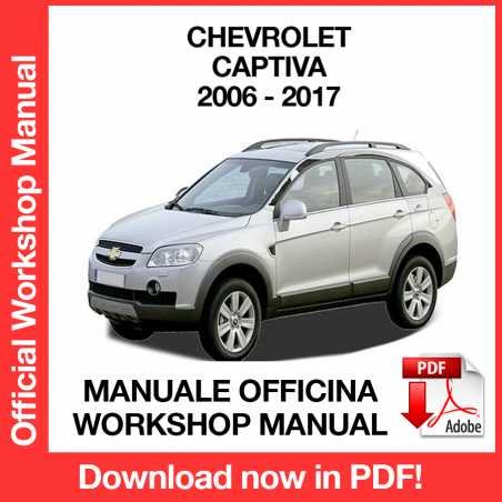 WORKSHOP MANUAL SERVICE REPAIR CHEVROLET CAPTIVA (2006-2017) (EN)