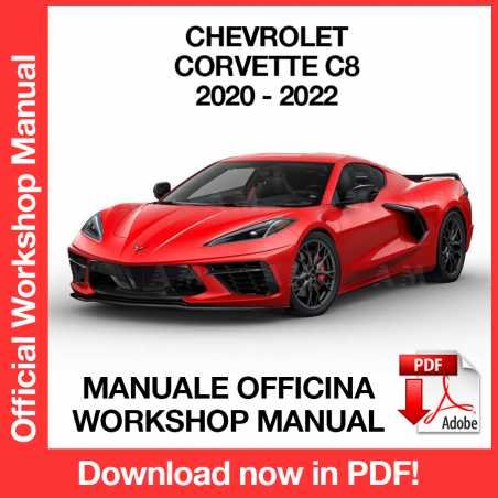 WORKSHOP MANUAL SERVICE REPAIR CHEVROLET CORVETTE C8 (2020-2022) (EN)