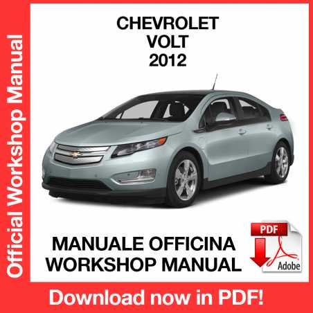 WORKSHOP MANUAL SERVICE REPAIR CHEVROLET VOLT (2012) (EN)