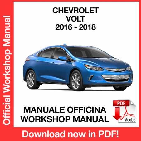 WORKSHOP MANUAL SERVICE REPAIR CHEVROLET VOLT (2016-2018) (EN)