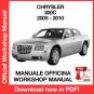 WORKSHOP MANUAL SERVICE REPAIR CHRYSLER 300C (2005-2010) (EN)