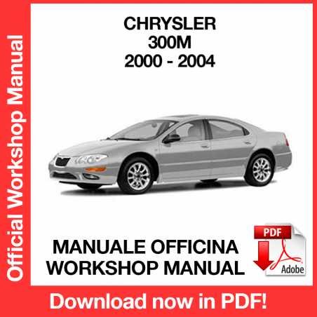 WORKSHOP MANUAL SERVICE REPAIR CHRYSLER 300M (2000-2004) (EN)