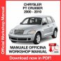 WORKSHOP MANUAL SERVICE REPAIR CHRYSLER PT CRUISER (2000-2010) (EN)