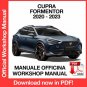 WORKSHOP MANUAL SERVICE REPAIR CUPRA FORMENTOR (2020-2023) (EN)