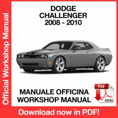 WORKSHOP MANUAL SERVICE REPAIR DODGE CHALLENGER (2008-2010) (EN)