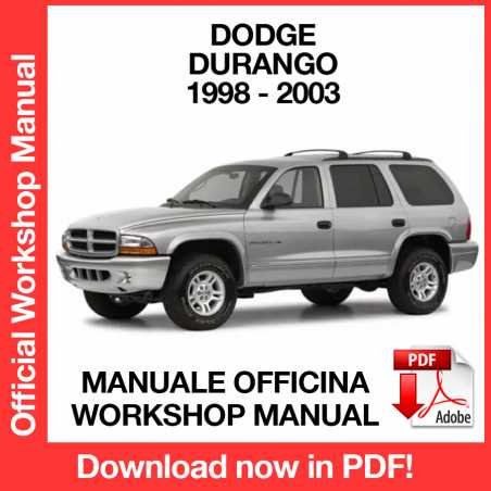 WORKSHOP MANUAL SERVICE REPAIR DODGE DURANGO (1998-2003) (EN)