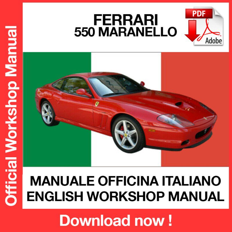 WORKSHOP MANUAL SERVICE REPAIR SERVICE REPAIR FERRARI 550 MARANELLO (EN) (EN) (DE) (FR)