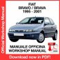 WORKSHOP MANUAL SERVICE REPAIR FIAT BRAVO / BRAVA (1995-2001) (EN)