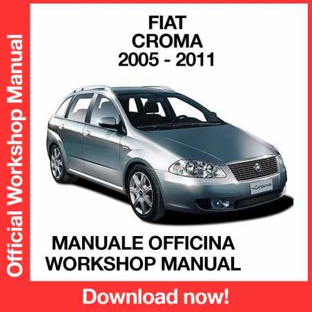 WORKSHOP MANUAL SERVICE REPAIR FIAT CROMA (2005-2011) (EN) (EN) ELEARN