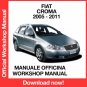 WORKSHOP MANUAL SERVICE REPAIR FIAT CROMA (2005-2011) (EN) (EN) ELEARN