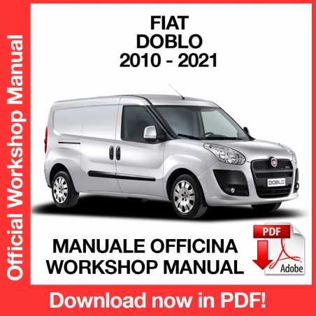 WORKSHOP MANUAL SERVICE REPAIR FIAT DOBLO (2010-2021) (EN)