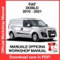 WORKSHOP MANUAL SERVICE REPAIR FIAT DOBLO (2010-2021) (EN)