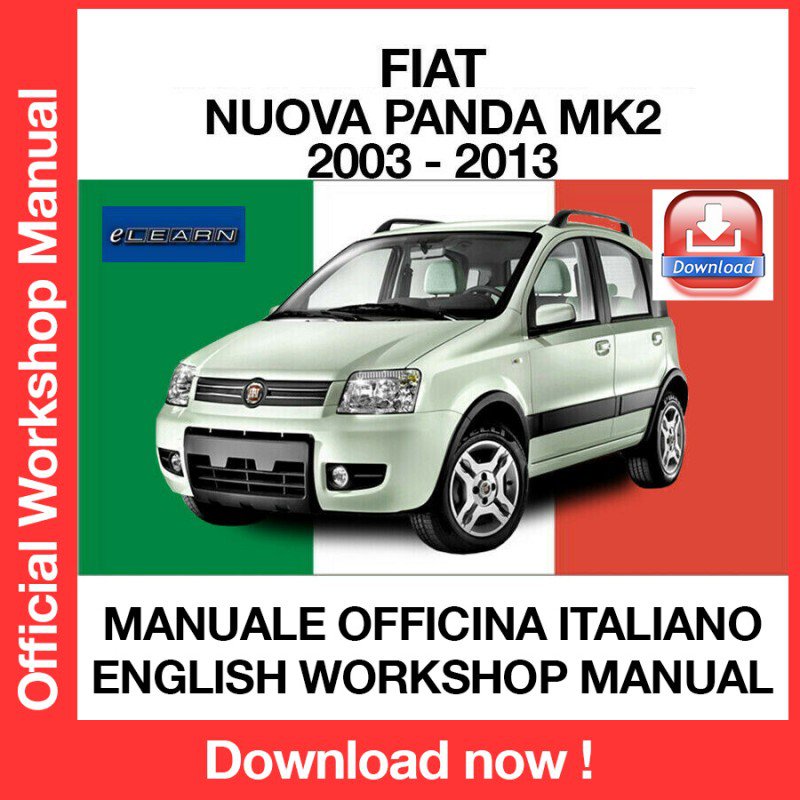 WORKSHOP MANUAL SERVICE REPAIR SERVICE REPAIR FIAT PANDA MK2 (2003-2013) (EN) (EN) ELEARN