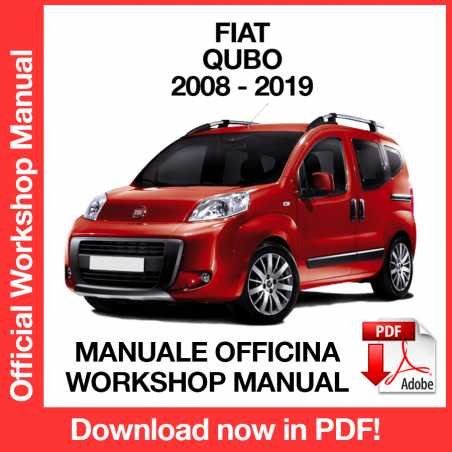 WORKSHOP MANUAL SERVICE REPAIR FIAT QUBO (2008-2019) (EN)