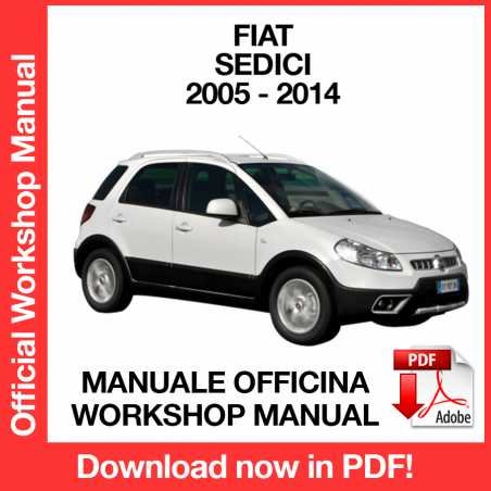 WORKSHOP MANUAL SERVICE REPAIR FIAT SEDICI (2005-2014) (EN)