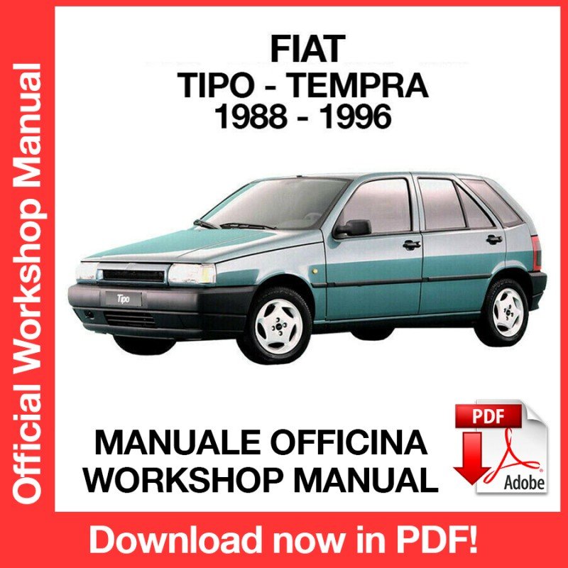 WORKSHOP MANUAL SERVICE REPAIR FIAT TIPO - TEMPRA (1988-1996) (EN)