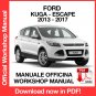 WORKSHOP MANUAL SERVICE REPAIR FORD KUGA - ESCAPE (2013-2017) (EN)