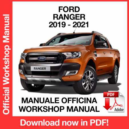 WORKSHOP MANUAL SERVICE REPAIR FORD RANGER (2019-2021) (EN)