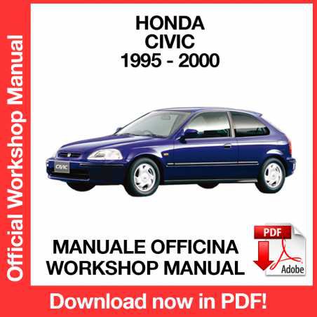 WORKSHOP MANUAL SERVICE REPAIR HONDA CIVIC (1995-2000) (EN)