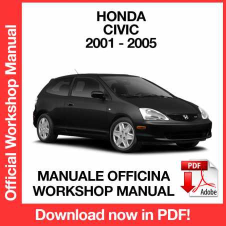 WORKSHOP MANUAL SERVICE REPAIR HONDA CIVIC (2001-2005) (EN)