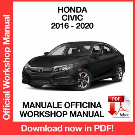 WORKSHOP MANUAL SERVICE REPAIR HONDA CIVIC (2016-2020) (EN)
