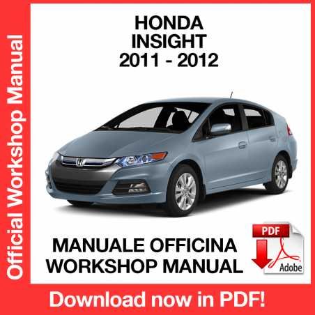 WORKSHOP MANUAL SERVICE REPAIR HONDA INSIGHT (2011-2012) (EN)