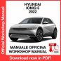WORKSHOP MANUAL SERVICE REPAIR HYUNDAI IONIQ 5 (2022) (EN)