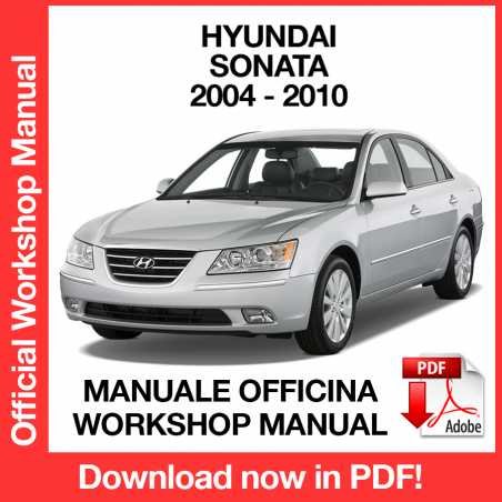 WORKSHOP MANUAL SERVICE REPAIR HYUNDAI SONATA (2004-2010) (EN)