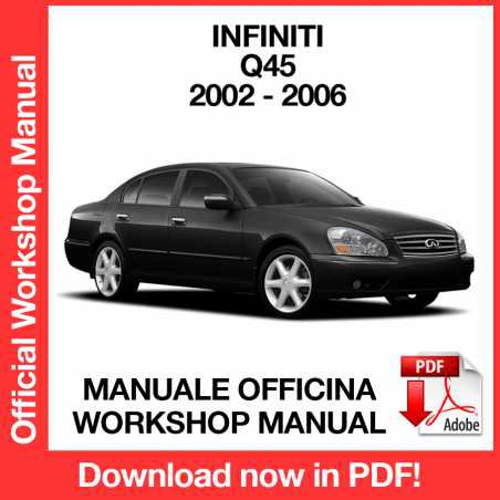 WORKSHOP MANUAL SERVICE REPAIR INFINITI Q45 F50 (2002-2006) (EN)