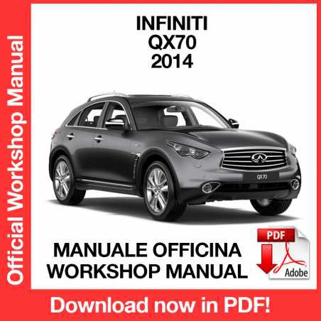 WORKSHOP MANUAL SERVICE REPAIR INFINITI QX70 (2014) (EN)