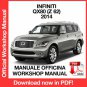 WORKSHOP MANUAL SERVICE REPAIR INFINITI QX80 Z62 (2014) (EN)
