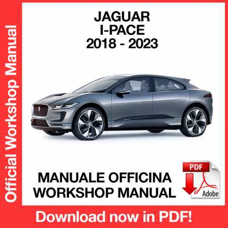 WORKSHOP MANUAL SERVICE REPAIR JAGUAR I-PACE X590 (2018-2023) (EN)